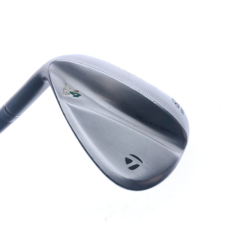 Used TaylorMade Milled Grind 4 Lob Wedge / 60 Degrees / Stiff Flex / Left-Handed