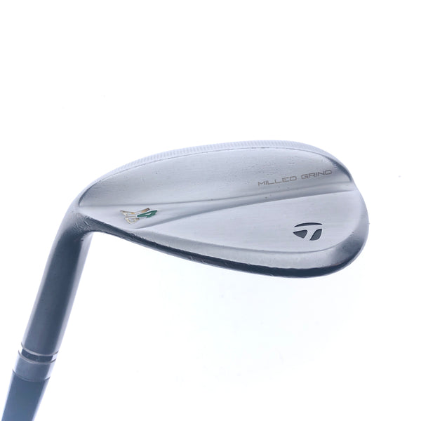 Used TaylorMade Milled Grind 4 Lob Wedge / 60 Degrees / Stiff Flex / Left-Handed