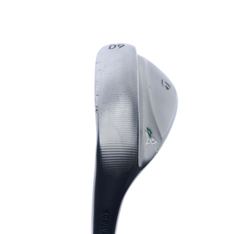Used TaylorMade Milled Grind 4 Lob Wedge / 60 Degrees / Wedge Flex / Left-Handed