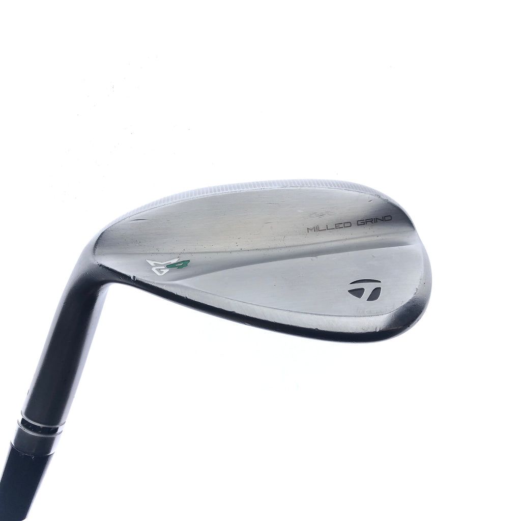 Used TaylorMade Milled Grind 4 Lob Wedge / 60 Degrees / Wedge Flex / Left-Handed