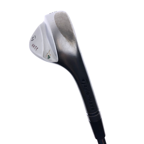 Used TaylorMade Milled Grind 4 Lob Wedge / 60.0 Degrees / Stiff Flex