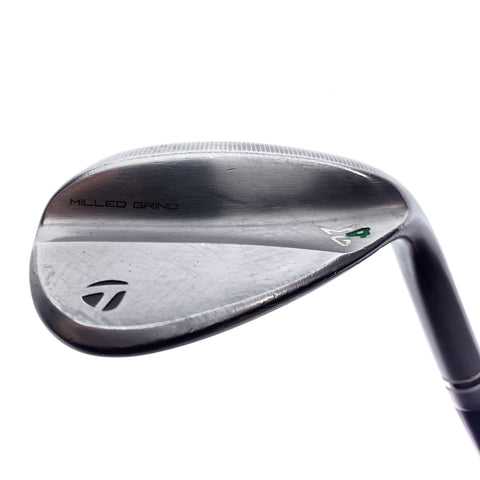 Used TaylorMade Milled Grind 4 Lob Wedge / 60.0 Degrees / Stiff Flex