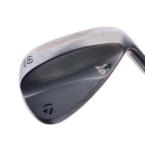 Used TaylorMade Milled Grind 4 Lob Wedge / 60.0 Degrees / Wedge Flex