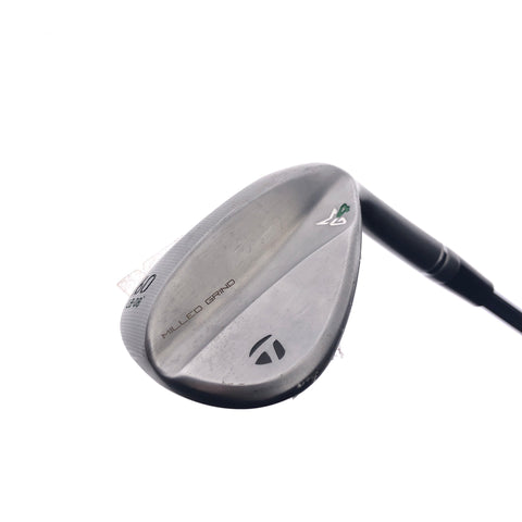 Used TaylorMade Milled Grind 4 Lob Wedge / 60.0 Degrees / Wedge Flex