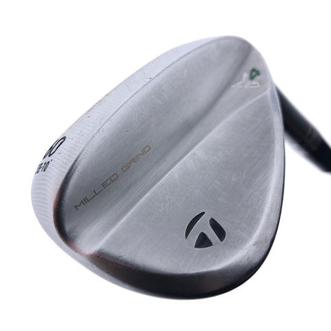 Used TaylorMade Milled Grind 4 Lob Wedge / 60.0 Degrees / Wedge Flex