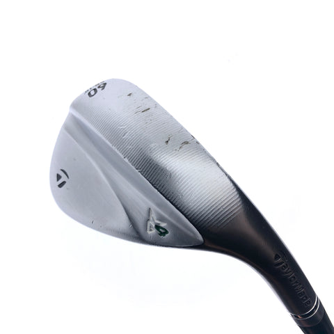 Used TaylorMade Milled Grind 4 Lob Wedge / 60.0 Degrees / Wedge Flex