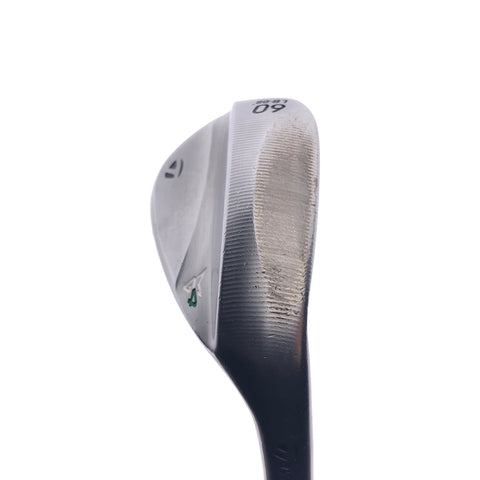 Used TaylorMade Milled Grind 4 Lob Wedge / 60.0 Degrees / Wedge Flex