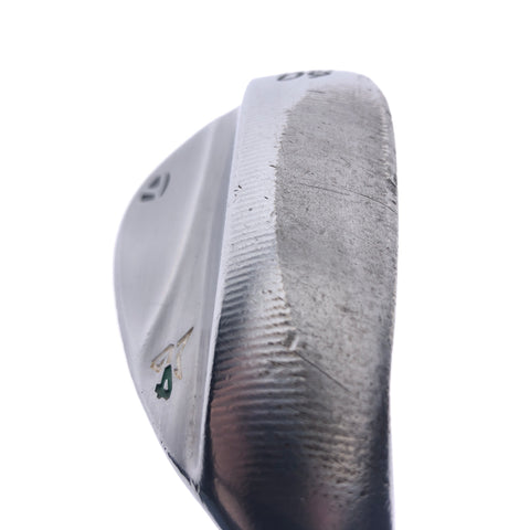 Used TaylorMade Milled Grind 4 Lob Wedge / 60.0 Degrees / Wedge Flex
