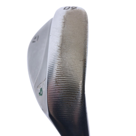 Used TaylorMade Milled Grind 4 Lob Wedge / 60.0 Degrees / Wedge Flex