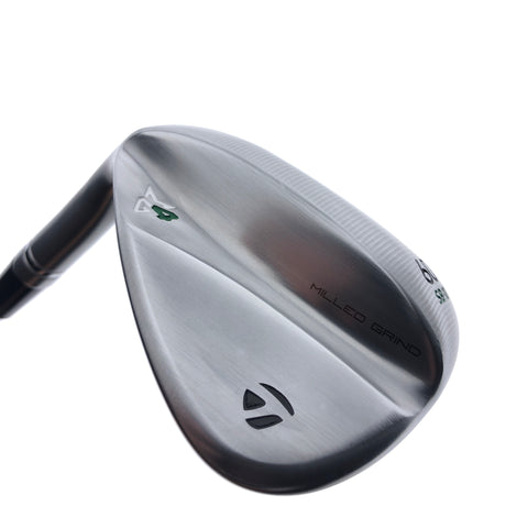 Used TaylorMade Milled Grind 4 Lob Wedge / 60.0 Degrees / Wedge Flex / L-H