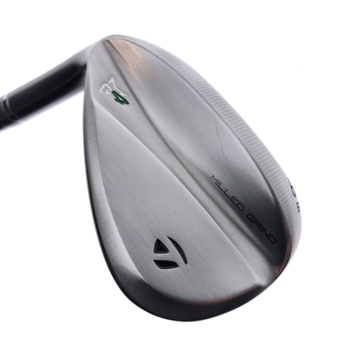 Used TaylorMade Milled Grind 4 Lob Wedge / 60.0 Degrees / Wedge Flex / L-H