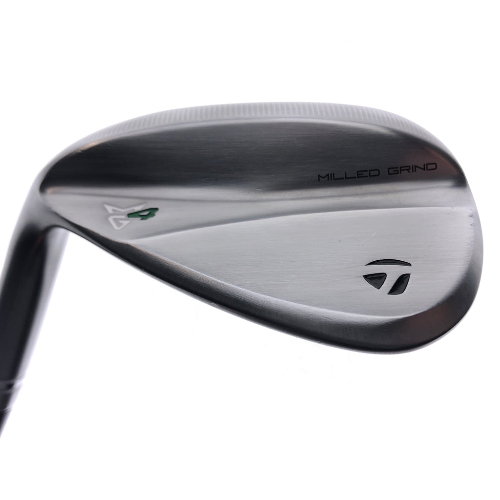 Used TaylorMade Milled Grind 4 Lob Wedge / 60.0 Degrees / Wedge Flex / L-H