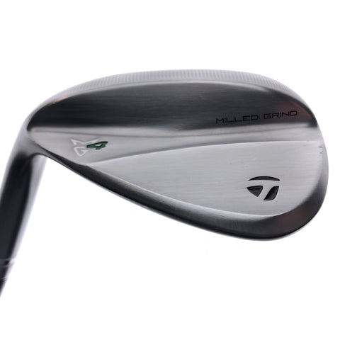 Used TaylorMade Milled Grind 4 Lob Wedge / 60.0 Degrees / Wedge Flex / L-H