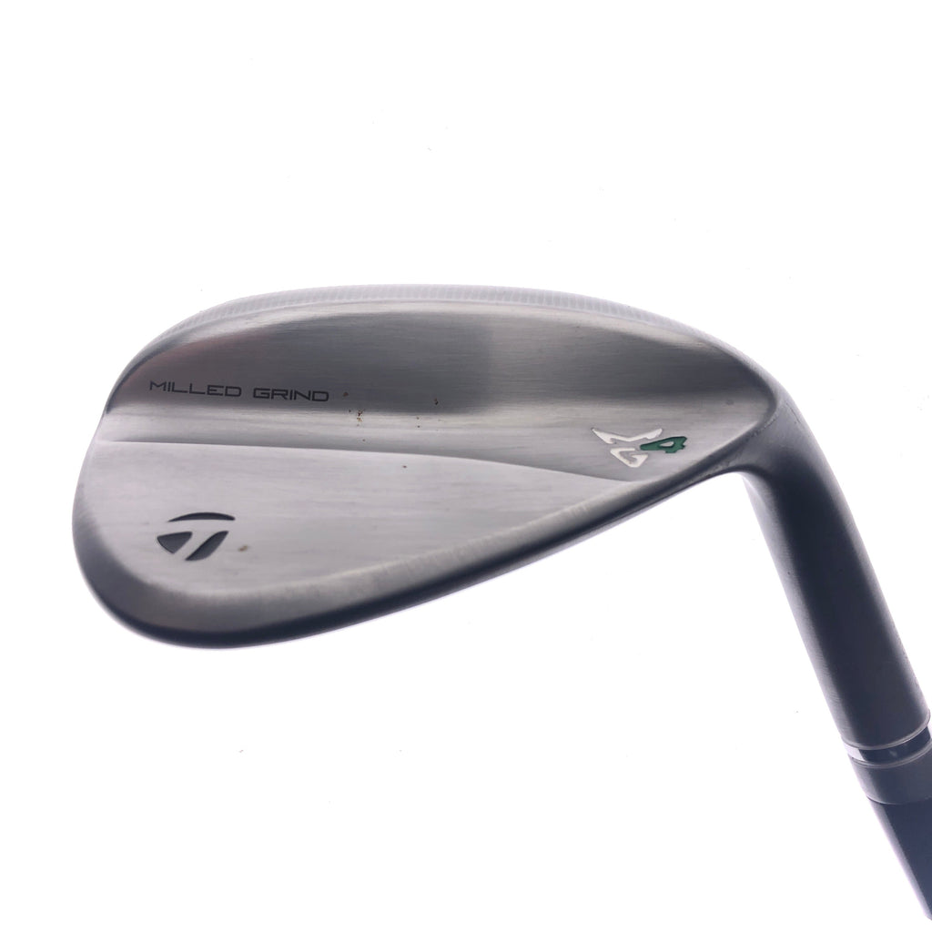 Used TaylorMade Milled Grind 4 Lob Wedge / 60.0 Degrees / Wedge Flex