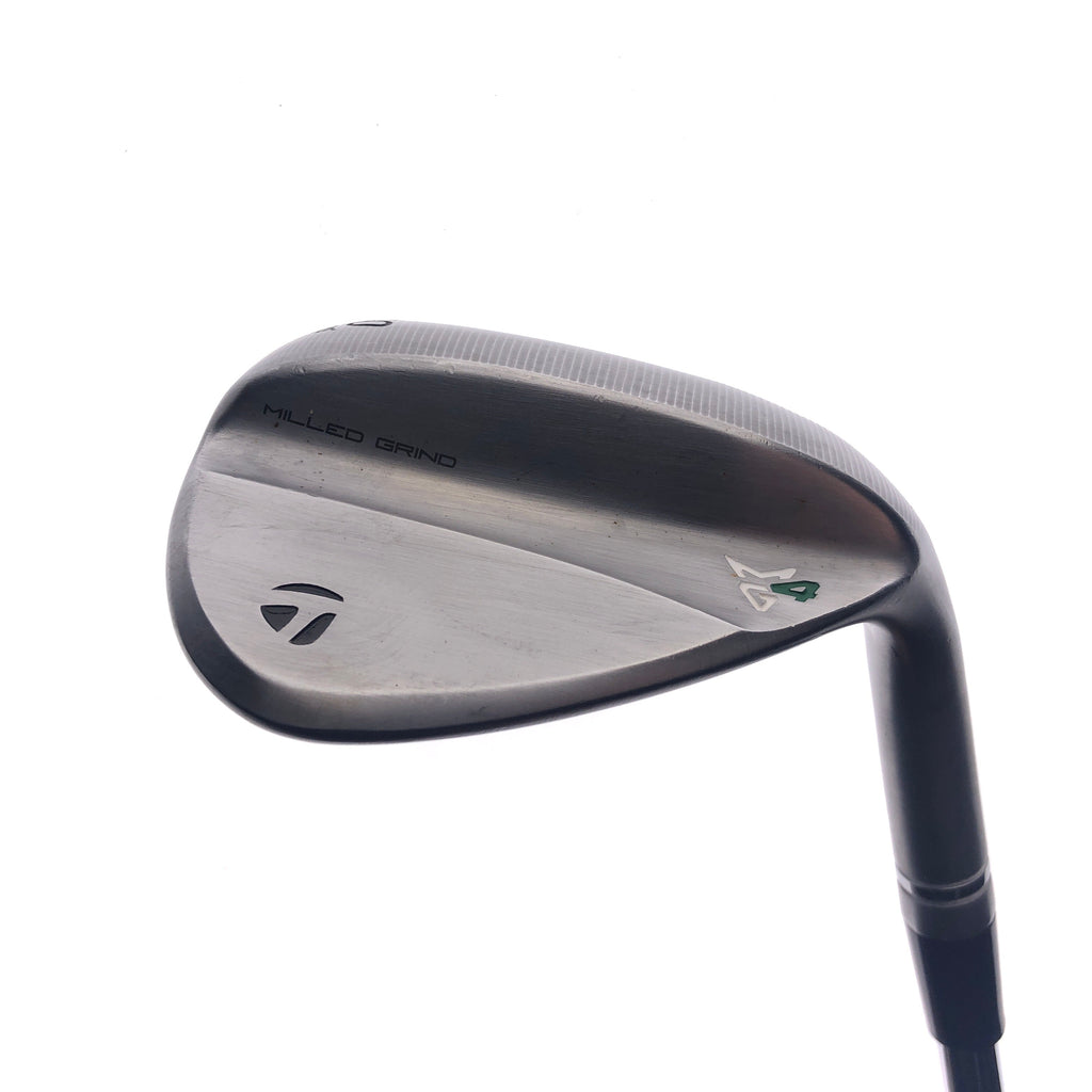 Used TaylorMade Milled Grind 4 Lob Wedge / 60.0 Degrees / Wedge Flex