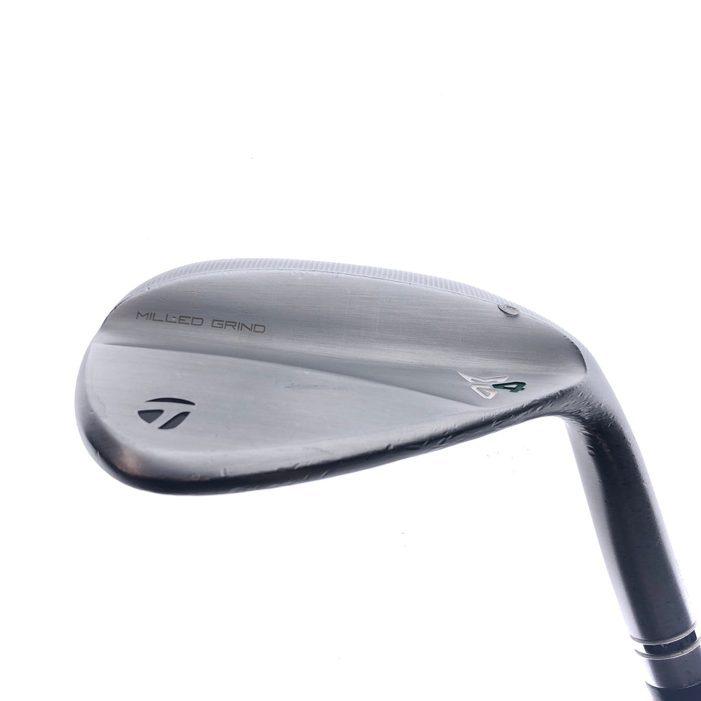 Used TaylorMade Milled Grind 4 Lob Wedge / 60.0 Degrees / Wedge Flex