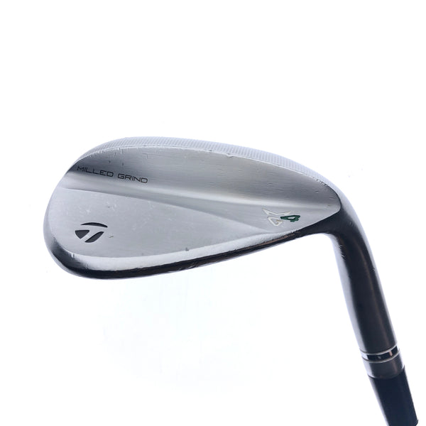 Used TaylorMade Milled Grind 4 Lob Wedge / 60.0 Degrees / Wedge Flex