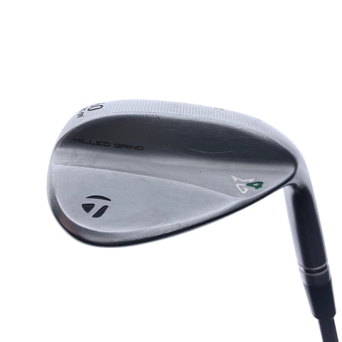 Used TaylorMade Milled Grind 4 Lob Wedge / 60.0 Degrees / Wedge Flex