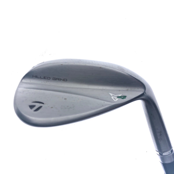 Used TaylorMade Milled Grind 4 Lob Wedge / 60.0 Degrees / Wedge Flex