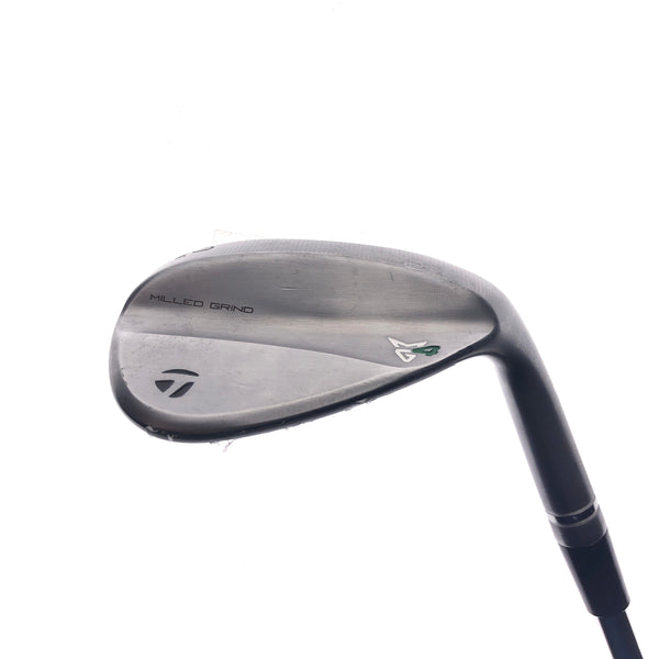 Used TaylorMade Milled Grind 4 Lob Wedge / 60.0 Degrees / Wedge Flex