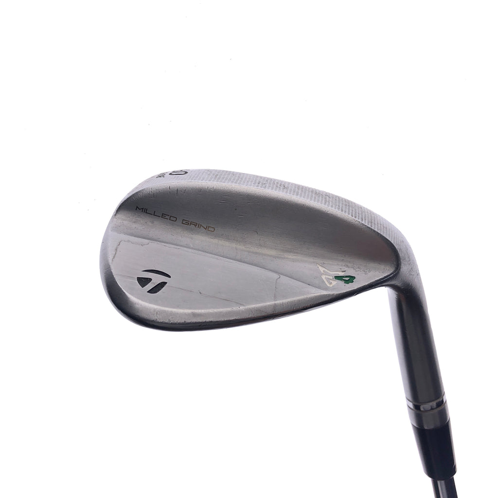 Used TaylorMade Milled Grind 4 Lob Wedge / 60.0 Degrees / Wedge Flex