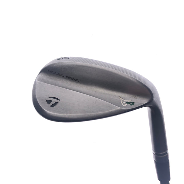 Used TaylorMade Milled Grind 4 Lob Wedge / 60.0 Degrees / X-Stiff Flex