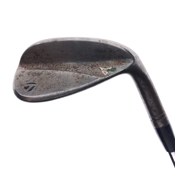 Used TaylorMade Milled Grind 4 Raw Gap Wedge / 50.0 Degrees / Regular Flex