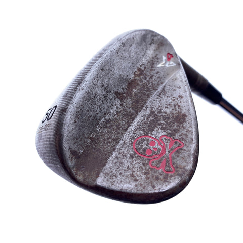 Used TaylorMade Milled Grind 4 Raw Gap Wedge / 50.0 Degrees / Stiff Flex