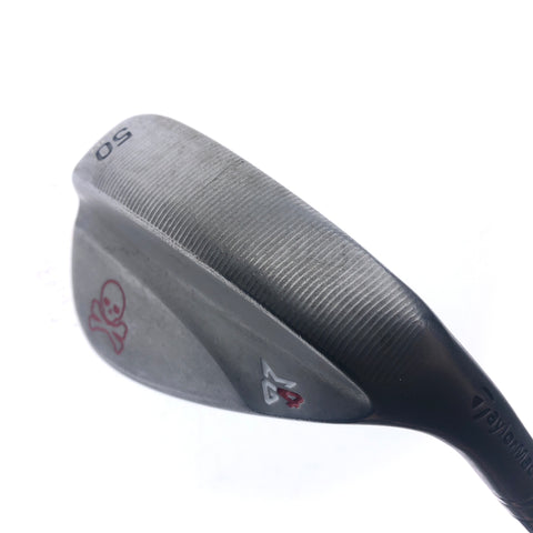 Used TaylorMade Milled Grind 4 Raw Gap Wedge / 50.0 Degrees / Stiff Flex
