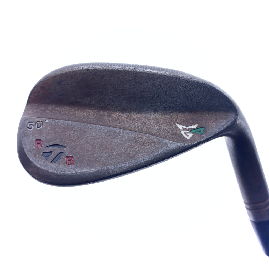 Used TaylorMade Milled Grind 4 Raw Gap Wedge / 52.0 Degrees / Stiff Flex