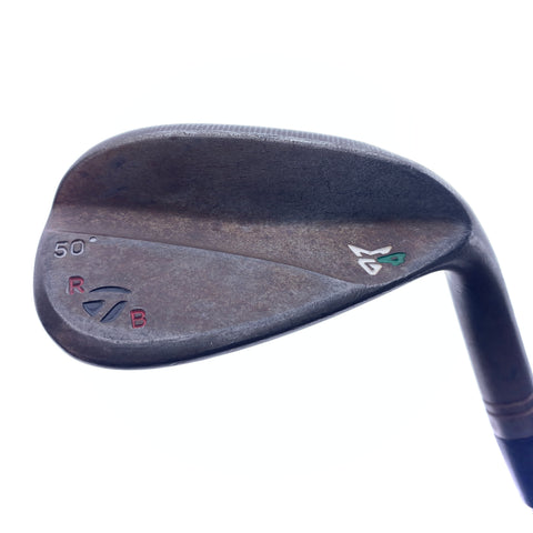 Used TaylorMade Milled Grind 4 Raw Gap Wedge / 52.0 Degrees / Stiff Flex