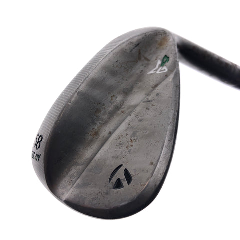 Used TaylorMade Milled Grind 4 Raw Lob Wedge / 58.0 Degrees / Regular Flex