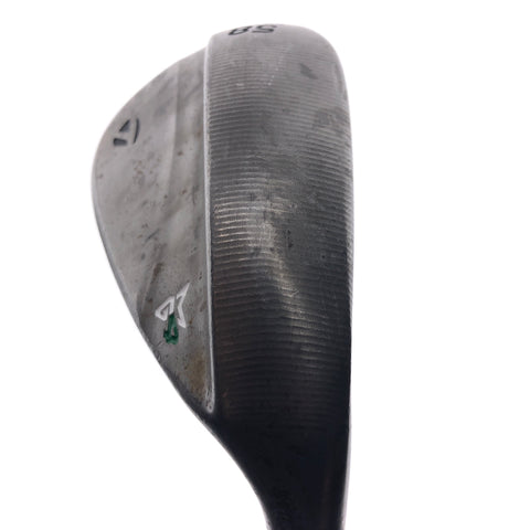 Used TaylorMade Milled Grind 4 Raw Lob Wedge / 58.0 Degrees / Regular Flex