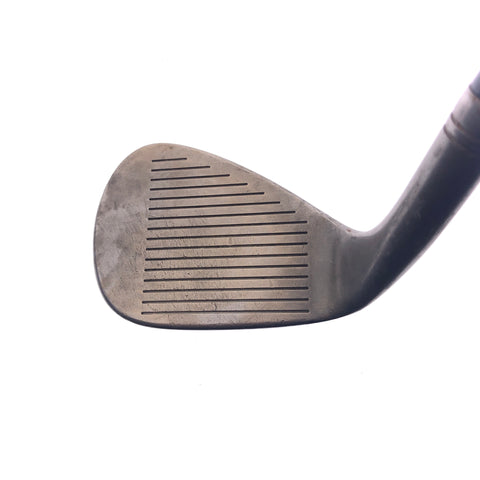 Used TaylorMade Milled Grind 4 Raw Lob Wedge / 58.0 Degrees / Regular Flex