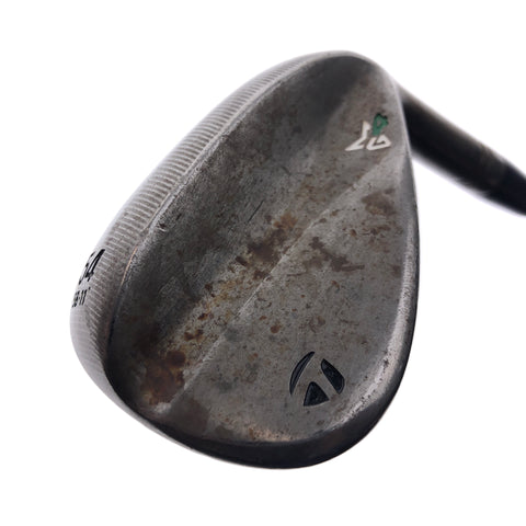 Used TaylorMade Milled Grind 4 Raw Sand Wedge / 54.0 Degrees / Regular Flex