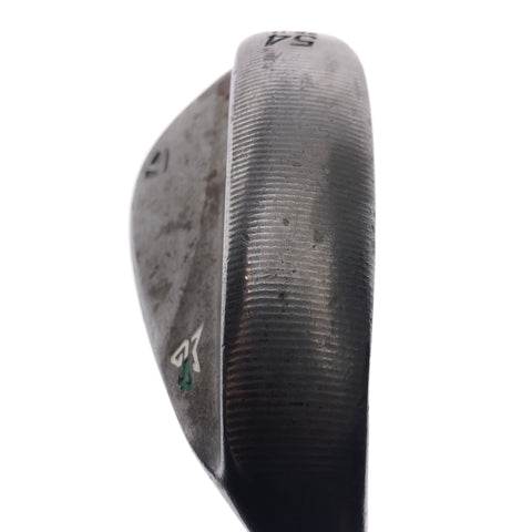 Used TaylorMade Milled Grind 4 Raw Sand Wedge / 54.0 Degrees / Regular Flex