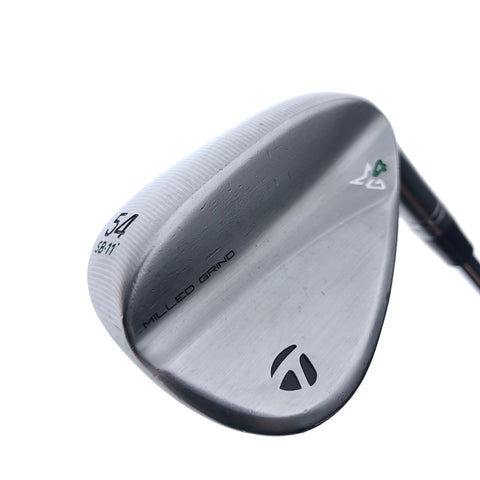 Used TaylorMade Milled Grind 4 Sand Wedge / 54.0 Degrees / Wedge Flex
