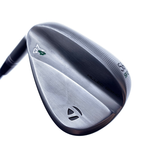 Used TaylorMade Milled Grind 4 Sand Wedge / 56.0 Degrees / Wedge Flex / Left-H