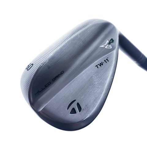 Used TaylorMade Milled Grind 4 TW Lob Wedge / 60.0 Degrees / Wedge Flex