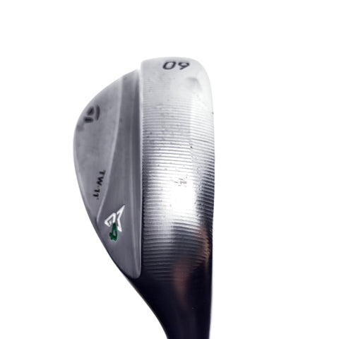 Used TaylorMade Milled Grind 4 TW Lob Wedge / 60.0 Degrees / Wedge Flex