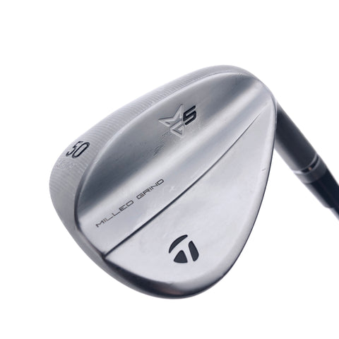 Used TaylorMade Milled Grind 5 Gap Wedge / 50.0 Degrees / Stiff Flex