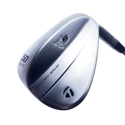 Used TaylorMade Milled Grind 5 Gap Wedge / 50.0 Degrees / X-Stiff Flex