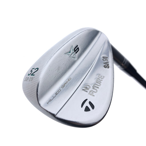 Used TaylorMade Milled Grind 5 Gap Wedge / 52.0 Degrees / Stiff Flex