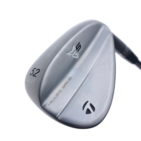 Used TaylorMade Milled Grind 5 Gap Wedge / 52.0 Degrees / Stiff Flex
