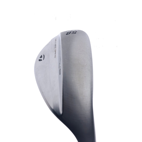 Used TaylorMade Milled Grind 5 Lob Wedge / 58.0 Degrees / Stiff Flex