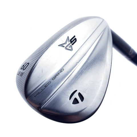 Used TaylorMade Milled Grind 5 Lob Wedge / 60.0 Degrees / Wedge Flex