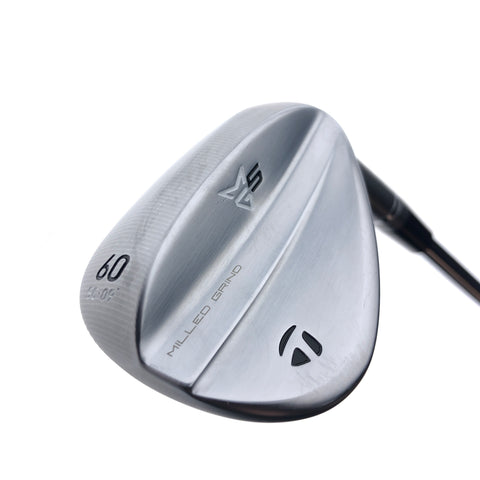 Used TaylorMade Milled Grind 5 Lob Wedge / 60.0 Degrees / Wedge Flex