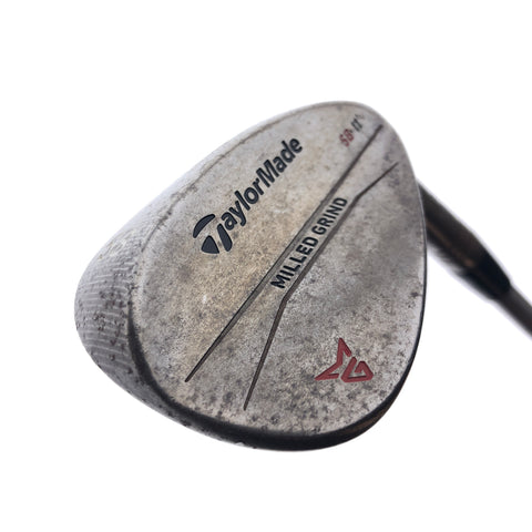 Used TaylorMade Milled Grind Antique Bronze Lob Wedge / 58.0 Degrees / Stiff Fl