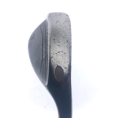Used TaylorMade Milled Grind Black Gap Wedge / 52.0 Degrees / Wedge Flex