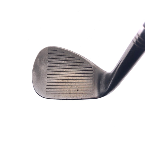 Used TaylorMade Milled Grind Black Gap Wedge / 52.0 Degrees / Wedge Flex